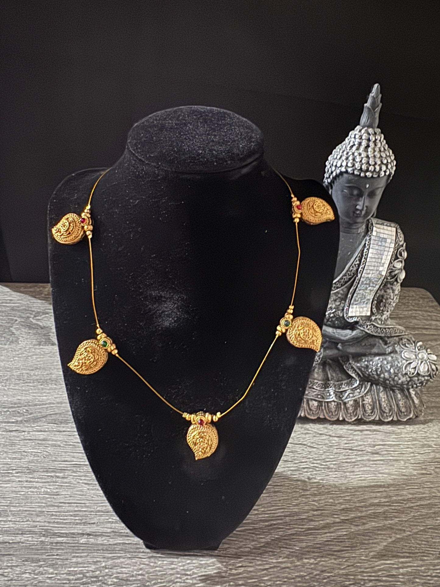 Invisible Mango design Necklace