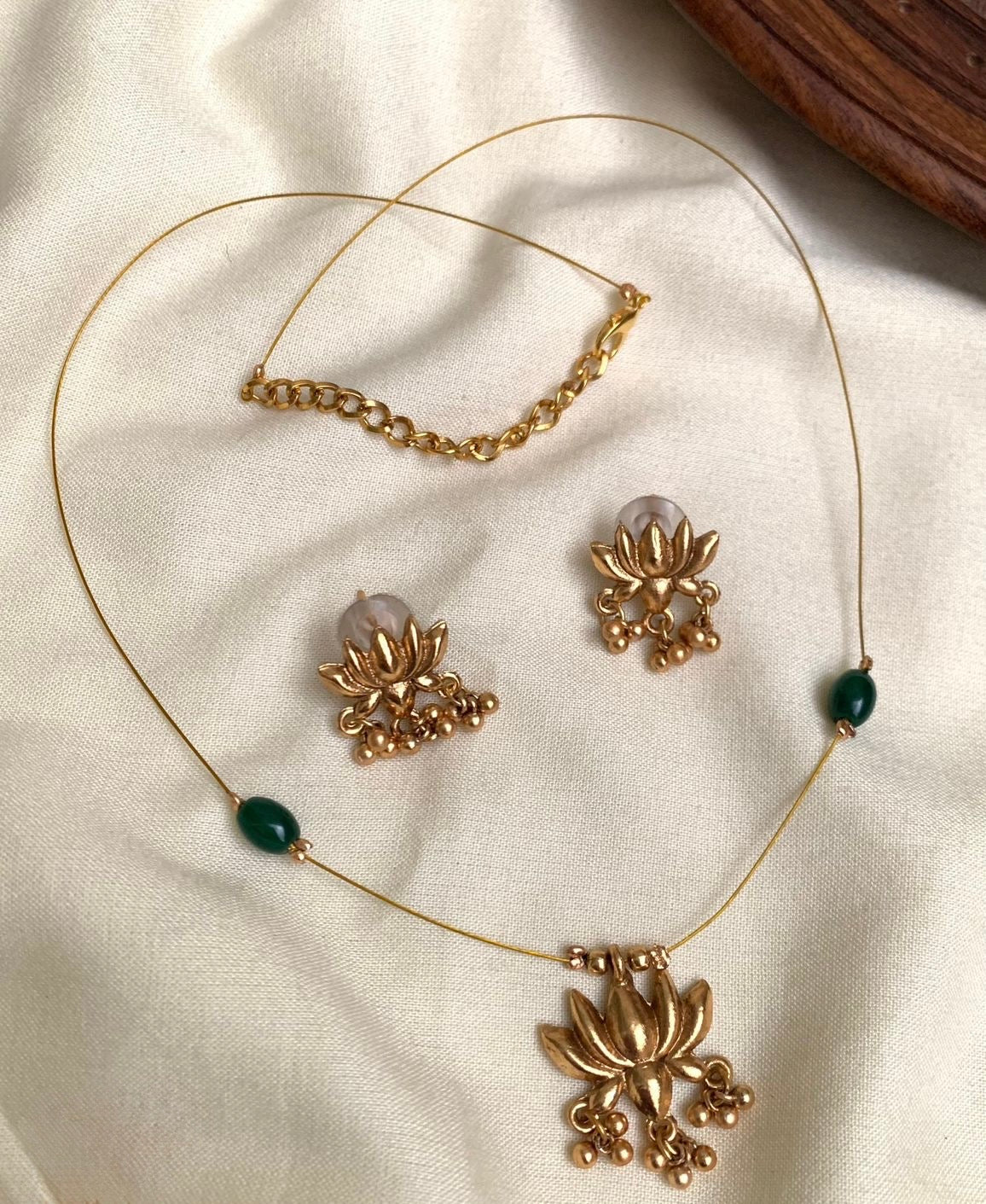 Invisible Lotus Necklace