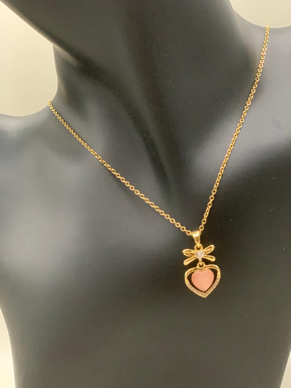 Anti Tarnish gold plated necklace