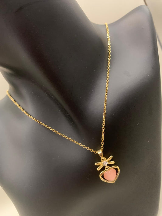 Anti Tarnish gold plated necklace
