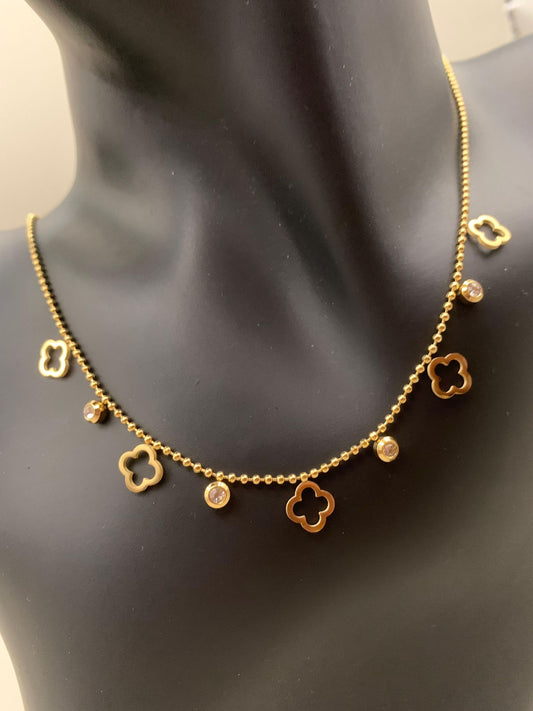 Anti Tarnish Gold plated Necklace